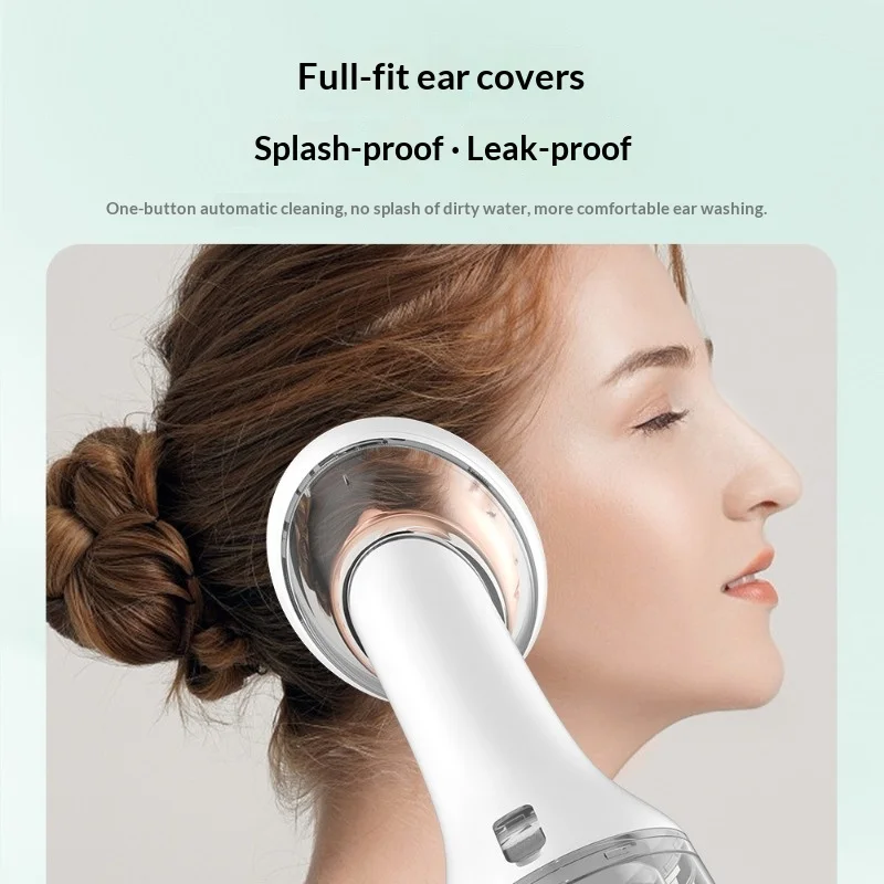 Temperature Adjustable Ear Cleaner, Automatic Pulse Handheld Electric Washer, Portable for Kids and Adults Home Use
Temperature Adjustable Ear Cleaner, Automatic Pulse Handheld Electric Washer, Portable for Kids and Adults Home Use