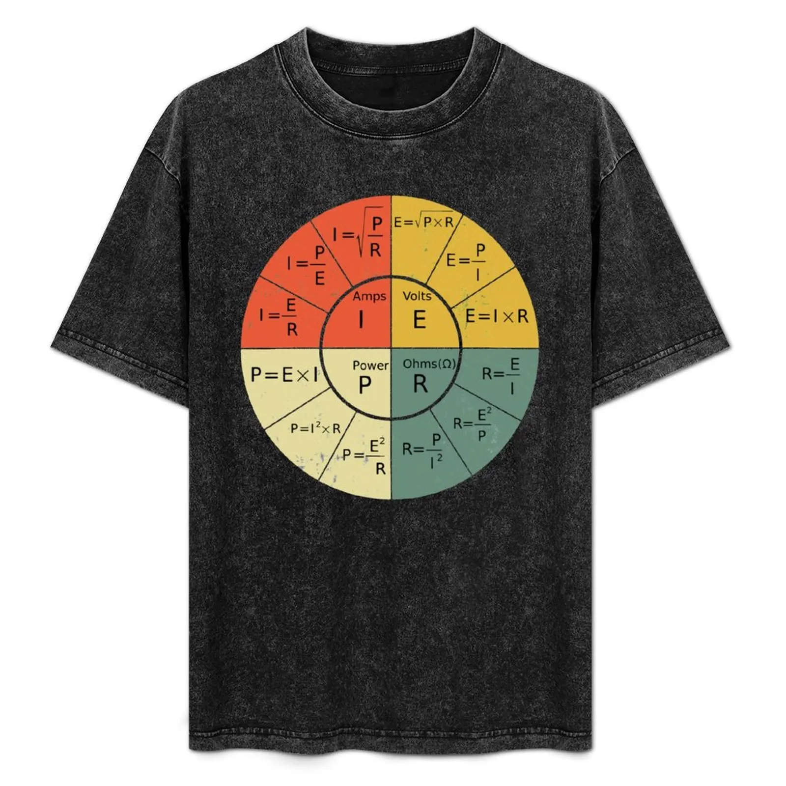 Vintage Ohms Law Diagram Electrical Electronics Engineer T-Shirt Casual Holiday Short Sleeve Tee
Vintage Ohms Law Diagram Electrical Electronics Engineer T-Shirt Casual Holiday Short Sleeve Tee