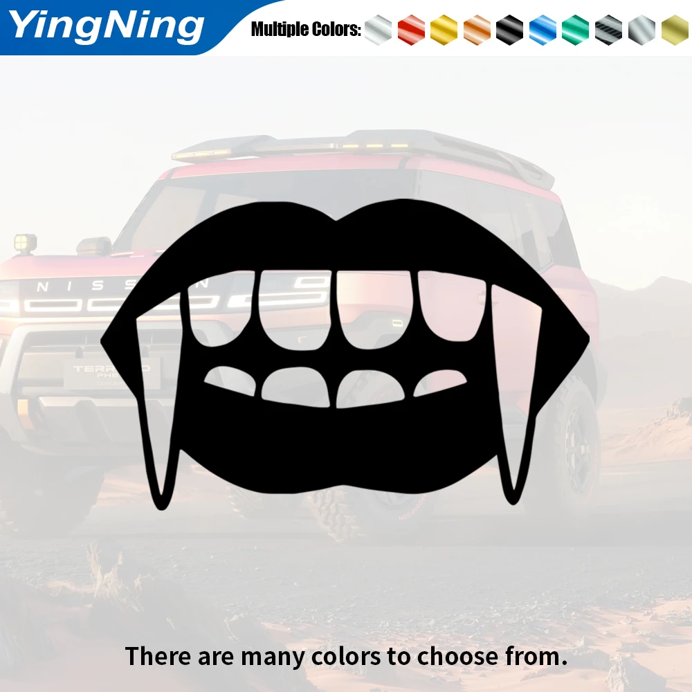 Halloween Vampire Fangs Car Sticker Funny Vinyl Decal Waterproof Auto Styling Decoration Car Body Window Bumper Moto Accessories
Halloween Vampire Fangs Car Sticker Funny Vinyl Decal Waterproof Auto Styling Decoration Car Body Window Bumper Moto Accessories