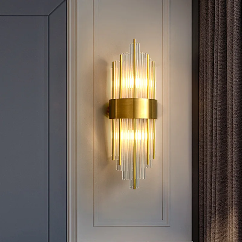 Overseas hair light luxury living room crystal wall lamp indoor bedroom bedside LED wall lamp upper and lower luminous wall lamp
Overseas hair light luxury living room crystal wall lamp indoor bedroom bedside LED wall lamp upper and lower luminous wall lamp