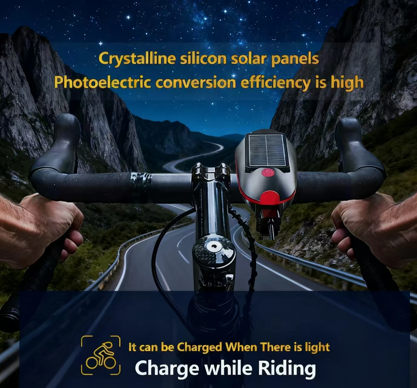 Solar Bicycle Light with Horn LED Bike Front Lamp Headlight for Bicycle MTB Mountain Road Bike Electric Bell Cycling Accessories
Solar Bicycle Light with Horn LED Bike Front Lamp Headlight for Bicycle MTB Mountain Road Bike Electric Bell Cycling Accessories