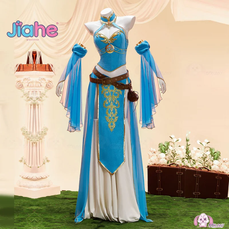 Zelda princess Cosplay Costume Game Zelda Women Knight Long Dress Halloween Carnival Elegant Uniform Prop Belt Full Set Suit
Zelda princess Cosplay Costume Game Zelda Women Knight Long Dress Halloween Carnival Elegant Uniform Prop Belt Full Set Suit