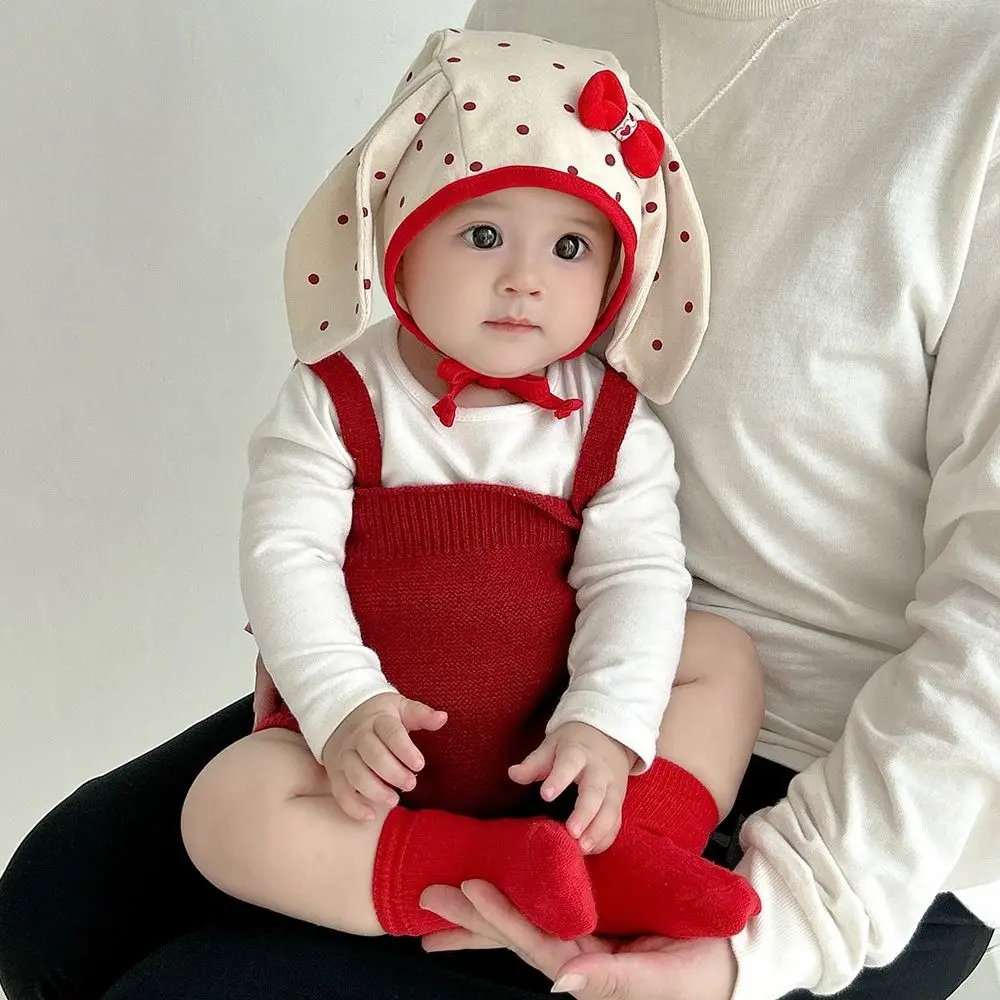 Fashion Cute Baby Ear Protection Hats Long Ear Sweet Baby Fetal Cap Polka Dot Windproof Warm Kids Hats Toddler
Fashion Cute Baby Ear Protection Hats Long Ear Sweet Baby Fetal Cap Polka Dot Windproof Warm Kids Hats Toddler