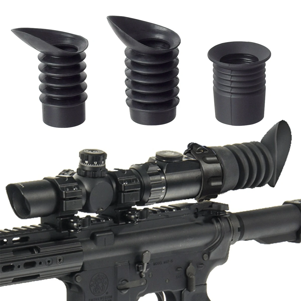 1PC Hunting Flexible Rifle Scope Ocular Rubber Recoil Cover Eye Cup Eyepiece Protector Eyeshade 32-35/38-40mm Anti Impact
1PC Hunting Flexible Rifle Scope Ocular Rubber Recoil Cover Eye Cup Eyepiece Protector Eyeshade 32-35/38-40mm Anti Impact