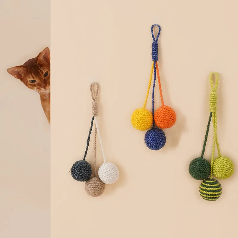Pet Cat Toy Cat Teaser Bite-Resistant Catnip Ball Cat Toy Set Cat Toy Self-Hi Kitten Kittens
Pet Cat Toy Cat Teaser Bite-Resistant Catnip Ball Cat Toy Set Cat Toy Self-Hi Kitten Kittens