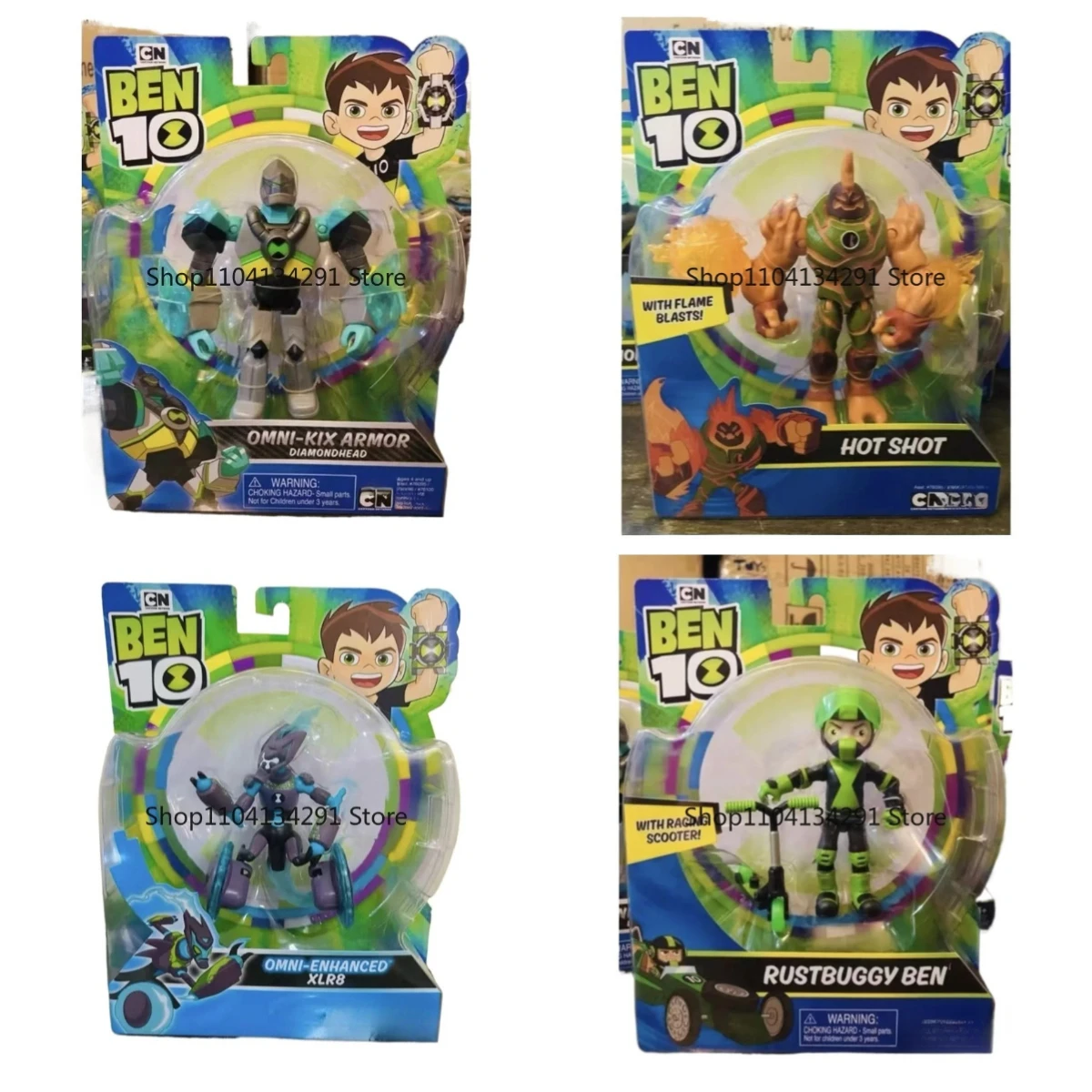 Original “Ben 10” Omnitrix, Headblaster, Diamondhead Ben Tennyson Articulated Action Figure Toy Gift
Original “Ben 10” Omnitrix, Headblaster, Diamondhead Ben Tennyson Articulated Action Figure Toy Gift