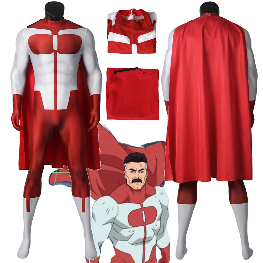 Omni Man Косплей Костюм Комбинезон Плащ Мультфильм Непобедимая Униформа Для Ролевых Игр Мужчины Disgusie Хэллоуин Карнавальный Костюм Для Ролевых Игр
Omni Man Косплей Костюм Комбинезон Плащ Мультфильм Непобедимая Униформа Для Ролевых Игр Мужчины Disgusie Хэллоуин Карнавальный Костюм Для Ролевых Игр