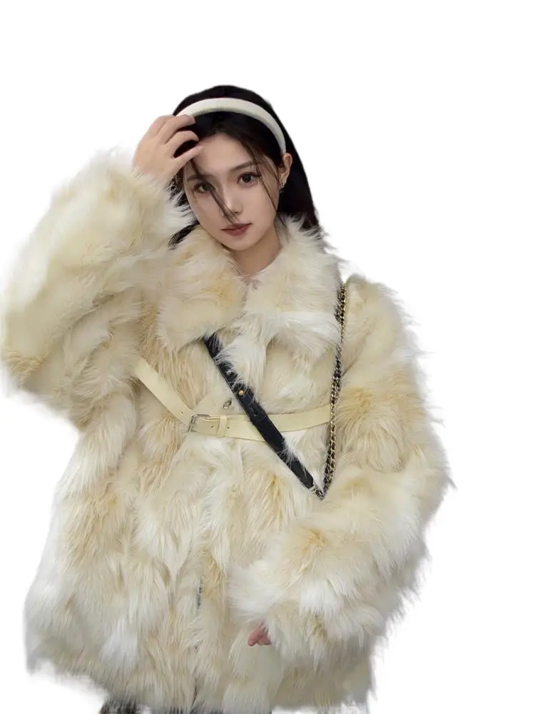 2025 Women's Clothing Fox Fur Faux Fur Coat Winter New 1116
2025 Women's Clothing Fox Fur Faux Fur Coat Winter New 1116