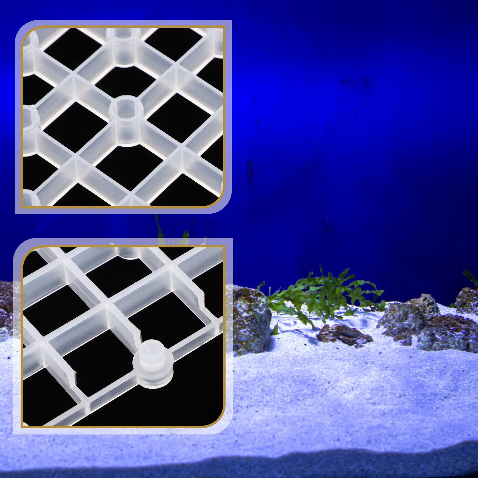 2pcs Aquarium Filter Plate Professional Tank Dividers Wear-Resistant Gravel Filter System Multi-Hole Design Splicing Combination
2pcs Aquarium Filter Plate Professional Tank Dividers Wear-Resistant Gravel Filter System Multi-Hole Design Splicing Combination