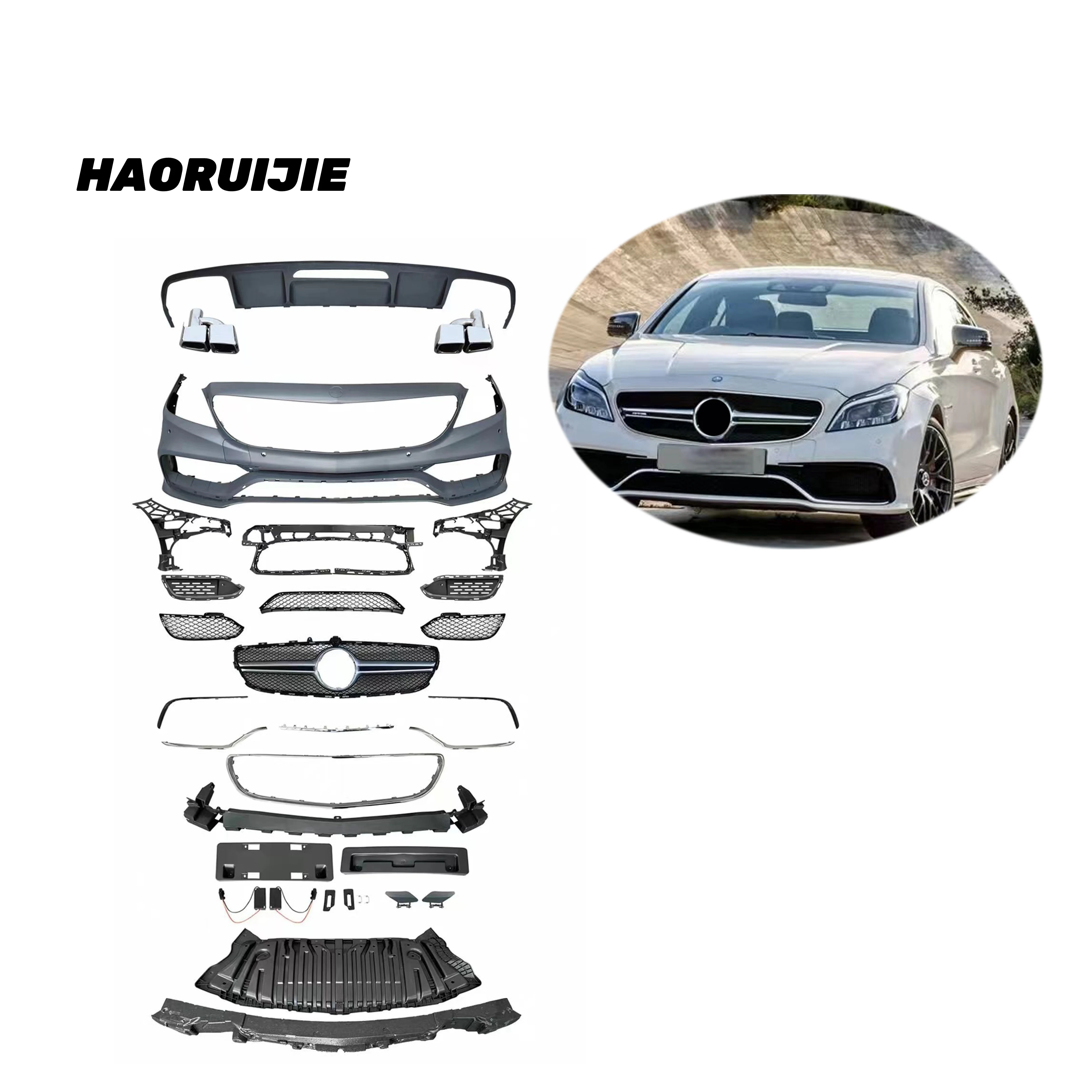 Equipment Smart Library Car Bumper for 12-17 W218 CLS Upgrade CLS 63 AMG Front Bumper Body Modification Kit Surround Kit
Equipment Smart Library Car Bumper for 12-17 W218 CLS Upgrade CLS 63 AMG Front Bumper Body Modification Kit Surround Kit