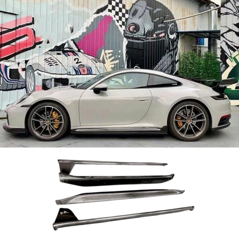For Porsche 911 992 2019 2020 2021 2022 2023 2024 Forged Carbon Fiber Side Skirt Lip Spoiler Splitter Modify Decoration Body Kit
For Porsche 911 992 2019 2020 2021 2022 2023 2024 Forged Carbon Fiber Side Skirt Lip Spoiler Splitter Modify Decoration Body Kit