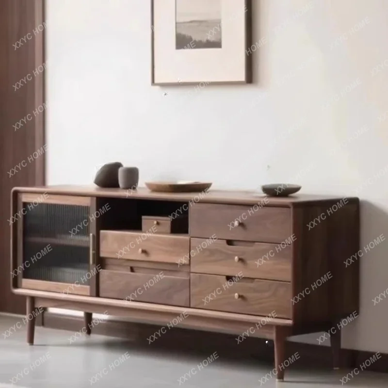New Chinese style, simple light luxury solid wood chest, drawer storage, storage cabinet
New Chinese style, simple light luxury solid wood chest, drawer storage, storage cabinet