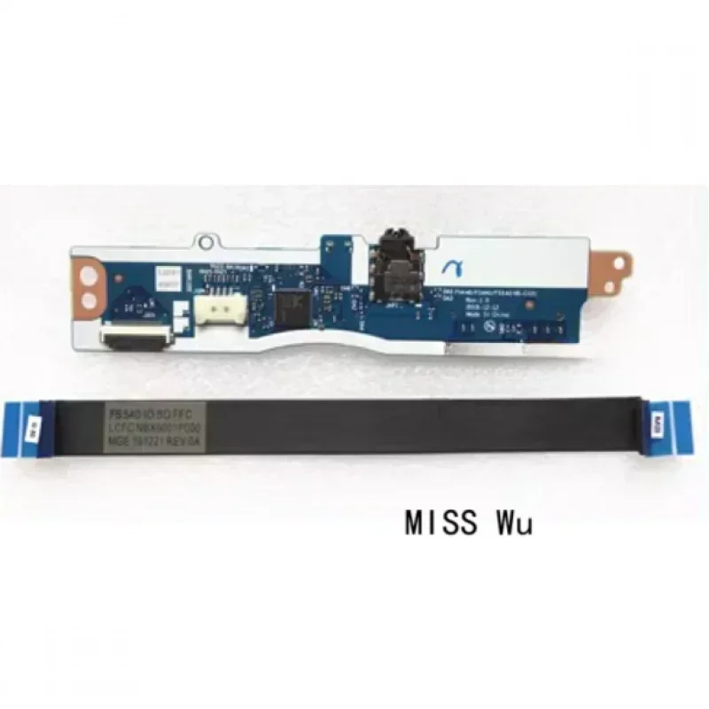 For Lenovo S145-15AST 340c-15 input output audio power button SD card reader board cable fr5c50s24931 nbx0001p010 mible
For Lenovo S145-15AST 340c-15 input output audio power button SD card reader board cable fr5c50s24931 nbx0001p010 mible