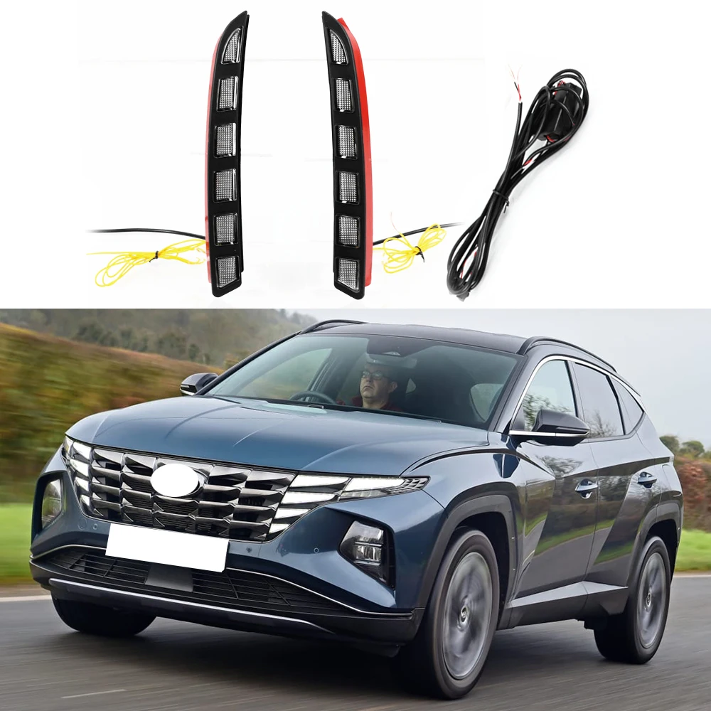 Светодиодный ные Автомобильные дневные ходосветильник DRL, противотуманные фары на передний бампер с указателем поворота в сборе, аксессуары для Hyundai Tucson 2022 2023
Светодиодный ные Автомобильные дневные ходосветильник DRL, противотуманные фары на передний бампер с указателем поворота в сборе, аксессуары для Hyundai Tucson 2022 2023