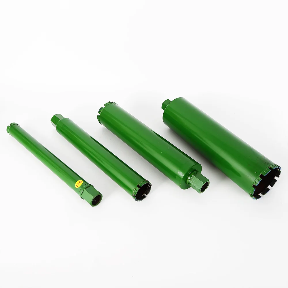 4Pcs Core Drill Bits 56mm/76mm/102mm/120mm Open-hole Drills, Dry/Wet Diamond Reinforced Concrete Drilling Tool M22 Drill Barrel
4Pcs Core Drill Bits 56mm/76mm/102mm/120mm Open-hole Drills, Dry/Wet Diamond Reinforced Concrete Drilling Tool M22 Drill Barrel