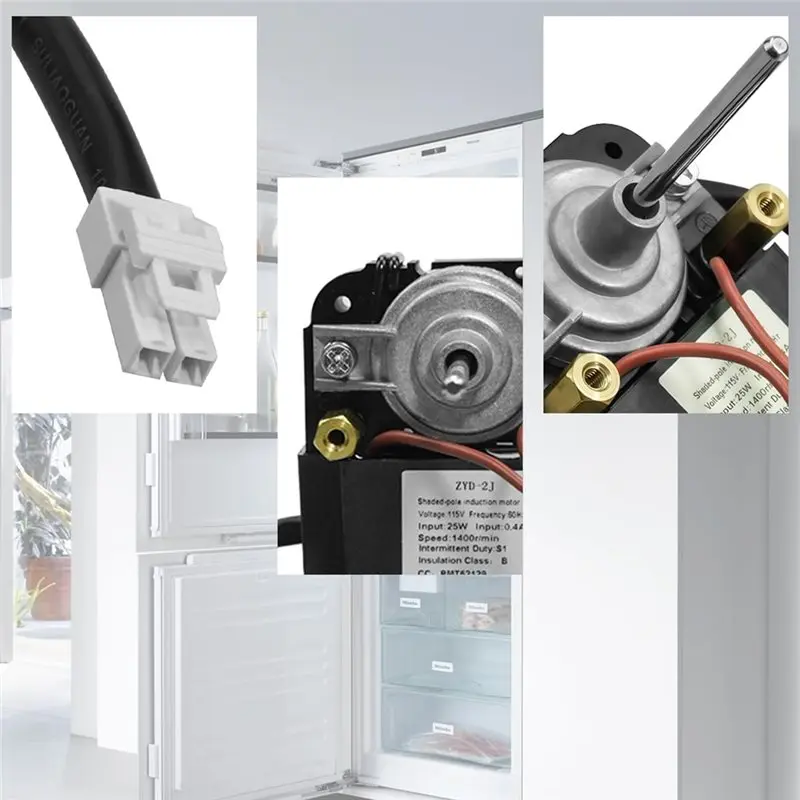 ABBZ-Shaded-Pole Motor 22W Input 4W Output 1550RPM 115V Refrigeration Fan Freezer Fan ZYD-2J-22 Series Refrigerator Replacement
ABBZ-Shaded-Pole Motor 22W Input 4W Output 1550RPM 115V Refrigeration Fan Freezer Fan ZYD-2J-22 Series Refrigerator Replacement