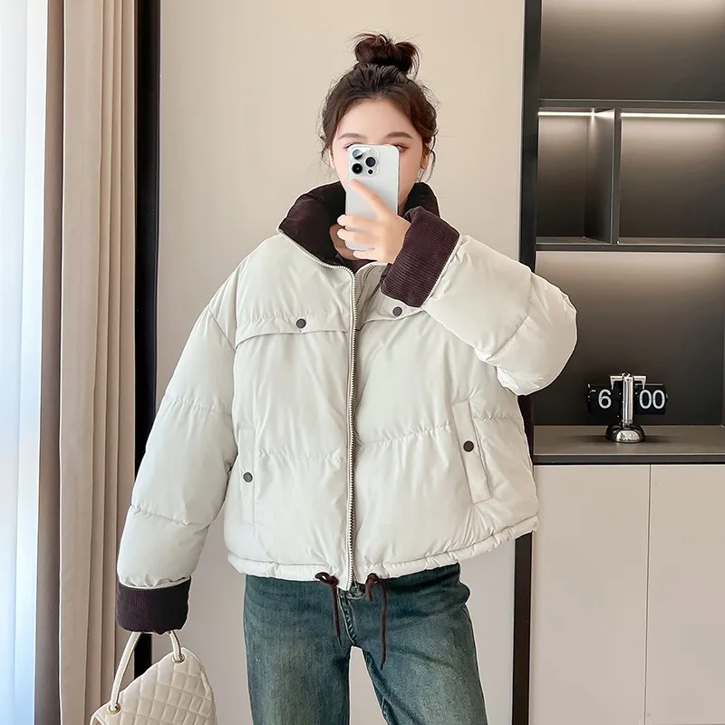 New Arrival 2024 Loose Parkas Women Winter Cotton Jacket Korean Style Down Coat Casual Outerwear
New Arrival 2024 Loose Parkas Women Winter Cotton Jacket Korean Style Down Coat Casual Outerwear