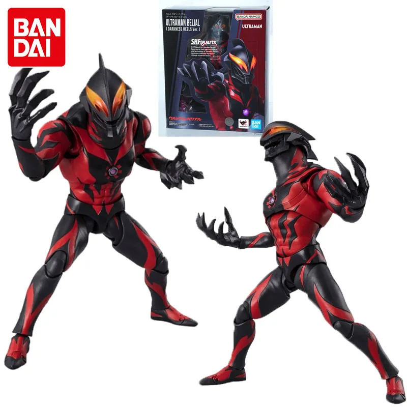 Bandai S.H.Figuarts Original Genuine Ultraman Belial Anime Figure Darkness Heels Ver.Action Figure Toys for Boys Girls Kids Gift
Bandai S.H.Figuarts Original Genuine Ultraman Belial Anime Figure Darkness Heels Ver.Action Figure Toys for Boys Girls Kids Gift