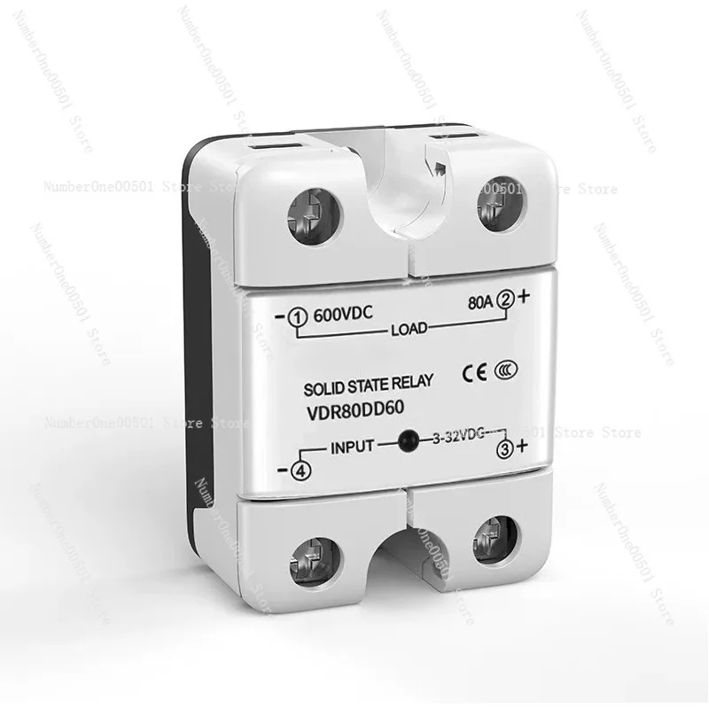 SSR Solid State Relay 600V DC To DC DD40A 60A 80A High Voltage Industrial DC Relay
SSR Solid State Relay 600V DC To DC DD40A 60A 80A High Voltage Industrial DC Relay