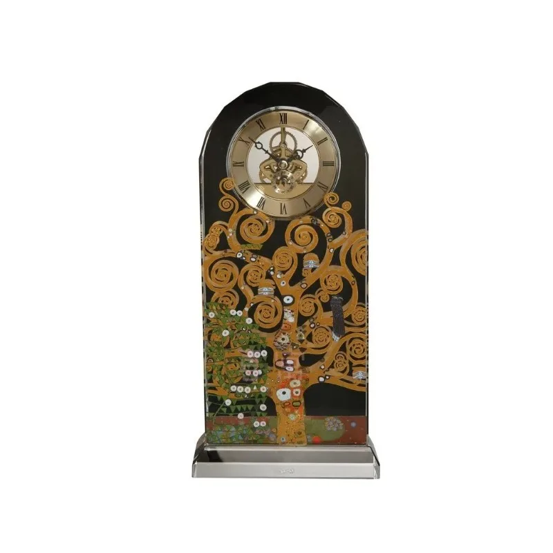 Glass seat clock creative retro European clock living room table clock European gift
Glass seat clock creative retro European clock living room table clock European gift