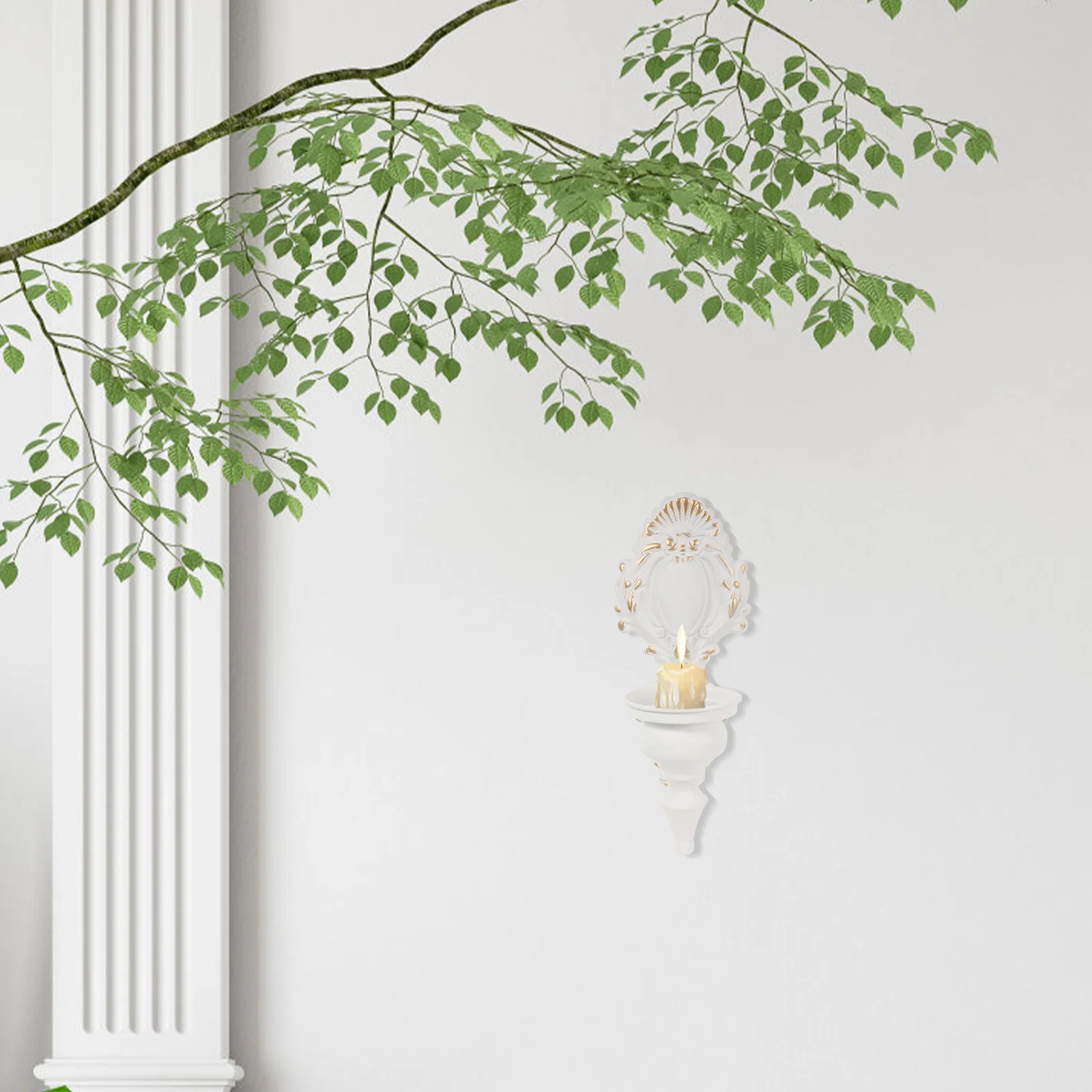 Iron Art European Style Wall-Mount Holder Elegant Wall Decoration for Living Room Party Wedding Home Decor
Iron Art European Style Wall-Mount Holder Elegant Wall Decoration for Living Room Party Wedding Home Decor