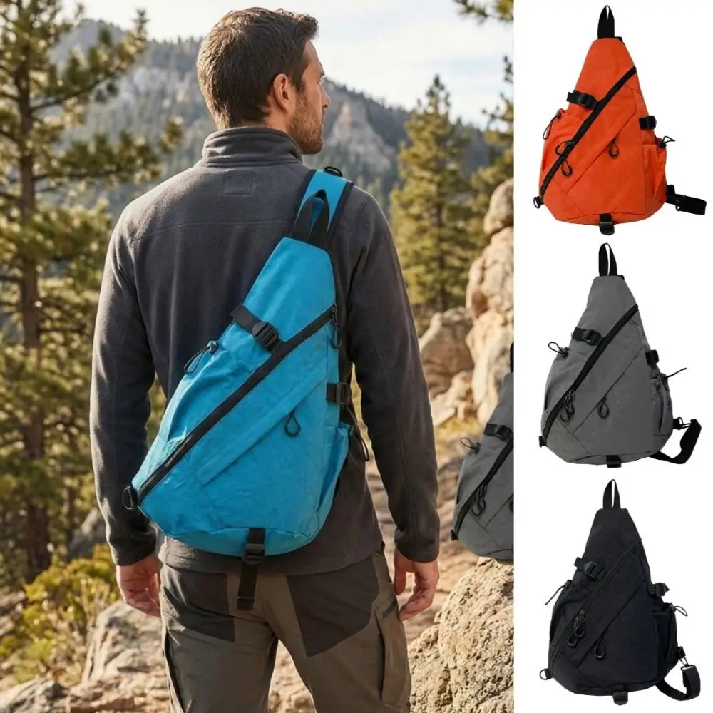 Oxford Cloth Men's Chest Bag Large Capacity Solid Color Shoulder Bag Multiple Pockets Waterproof Crossbody Bag Multifunctional
Oxford Cloth Men's Chest Bag Large Capacity Solid Color Shoulder Bag Multiple Pockets Waterproof Crossbody Bag Multifunctional