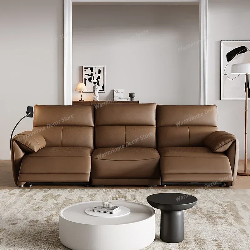 Electric Armrest Wood Sofas Brown Water Proof Modern Luxury Double Sofas Puffs Lounges Recliner Divani 2 Posti Unique Furniture
Electric Armrest Wood Sofas Brown Water Proof Modern Luxury Double Sofas Puffs Lounges Recliner Divani 2 Posti Unique Furniture