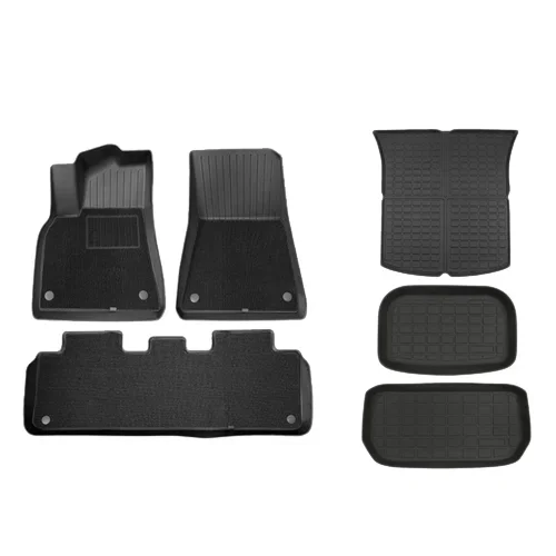 All Weather Floor Mat 6pcs Front Rear Cargo Liner Waterproof Anti-Slip Custom Fit f Model Y
All Weather Floor Mat 6pcs Front Rear Cargo Liner Waterproof Anti-Slip Custom Fit f Model Y