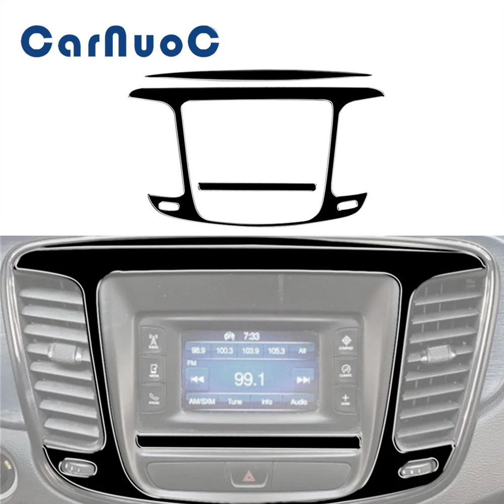 Car Piano Black Stickers Center Air Vent Decoration Strips For Chrysler 200 2015 2016 2017 Auto Interior Cover Trim Accessories
Car Piano Black Stickers Center Air Vent Decoration Strips For Chrysler 200 2015 2016 2017 Auto Interior Cover Trim Accessories
