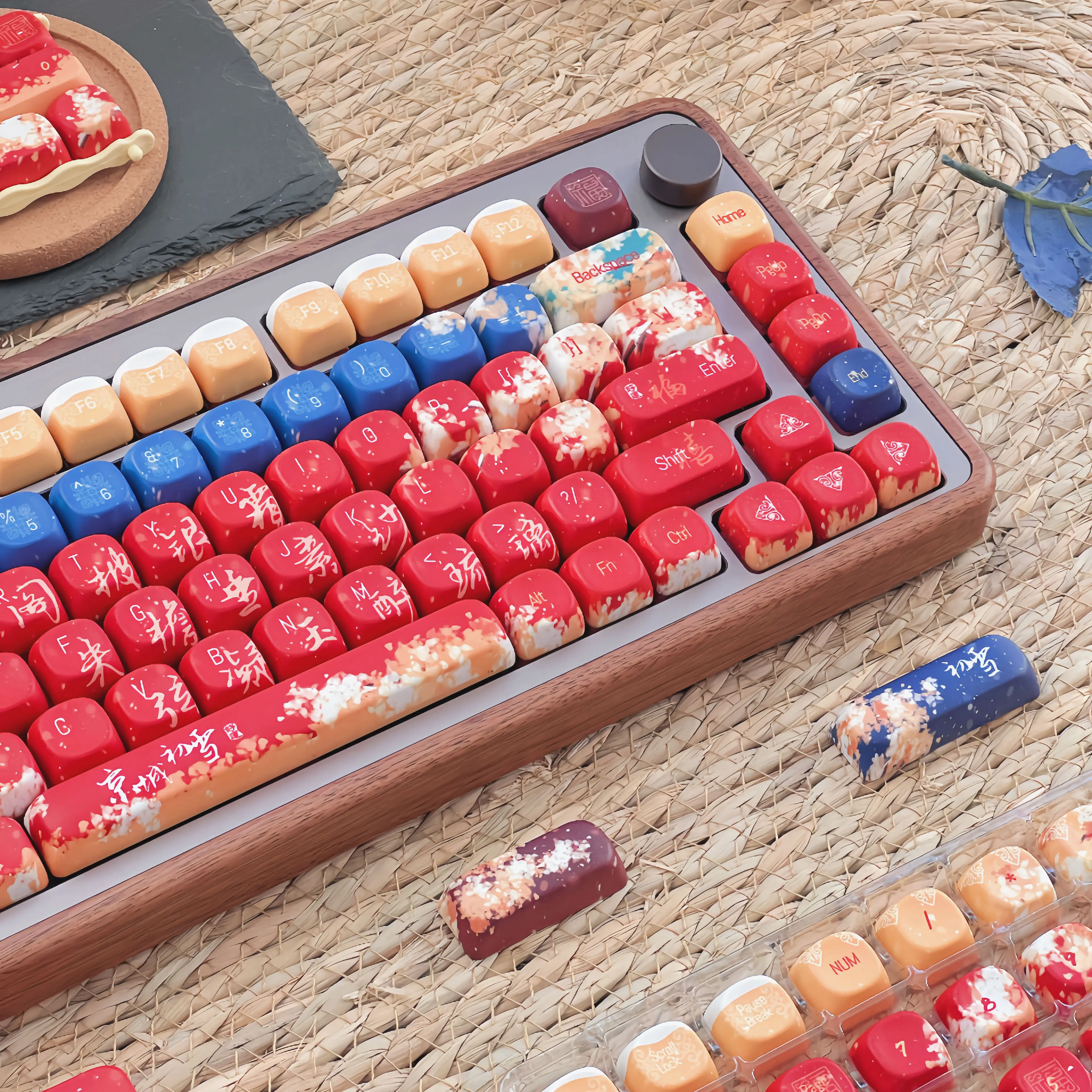 120 Keys 5 Sides Dye Sublimation PBT Keycaps MOA Profile Red Keyboard Key cap for Cherry MX Switches Mechanical Keyboard
120 Keys 5 Sides Dye Sublimation PBT Keycaps MOA Profile Red Keyboard Key cap for Cherry MX Switches Mechanical Keyboard