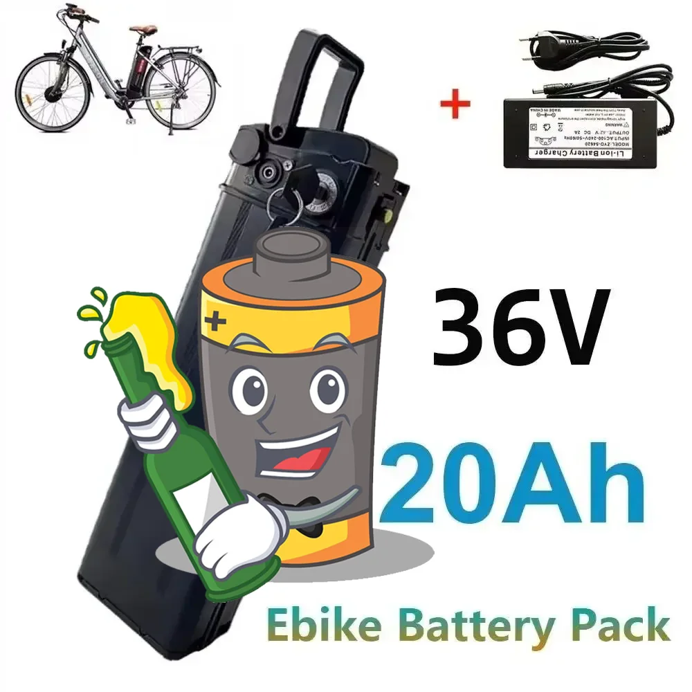 For Silver Fish Battery 36V 20ah 18650 Lithium Ion Battery 250W 350W 500W 1000W Motor With charger
For Silver Fish Battery 36V 20ah 18650 Lithium Ion Battery 250W 350W 500W 1000W Motor With charger