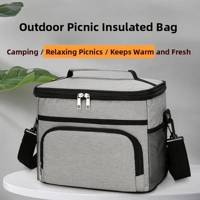 Thickened Lunch Bag Picnic Travel Camping Ice Pack Shoulder Bag Leak-Proof Thermal Preservation Oxford Cloth Outdoor Supplies
Thickened Lunch Bag Picnic Travel Camping Ice Pack Shoulder Bag Leak-Proof Thermal Preservation Oxford Cloth Outdoor Supplies