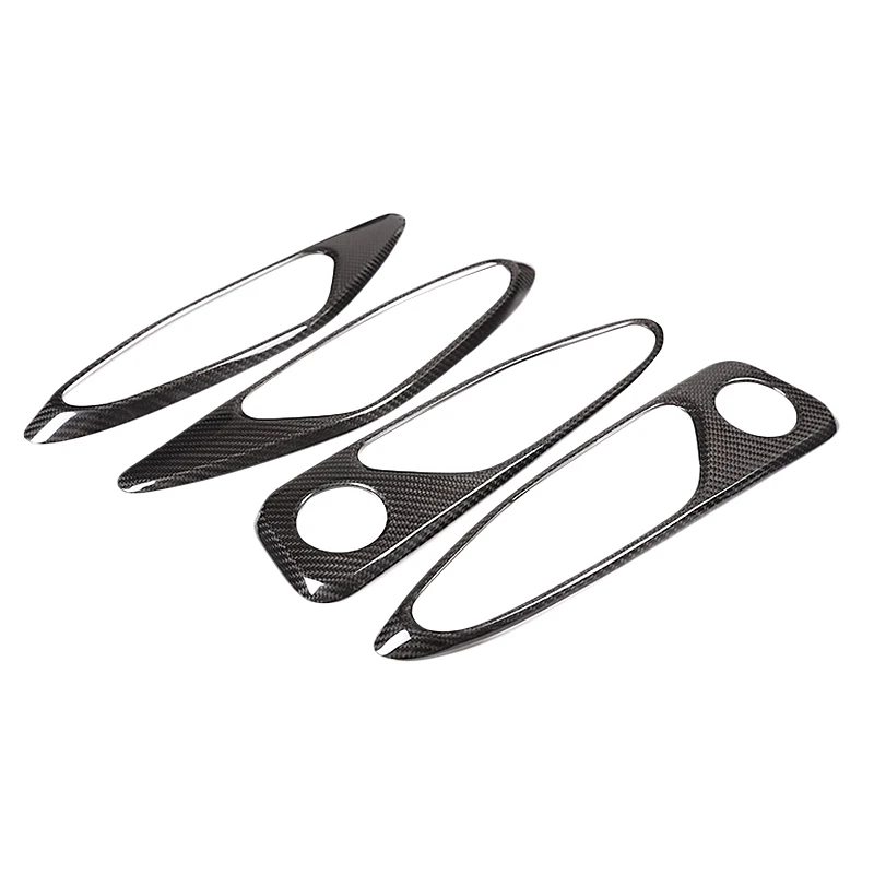 4Pcs Real Carbon Fiber For Alfa Romeo Giulia 2017 2018 Car Chrome Interior Door Handle Frame Cover Trim Accessories
4Pcs Real Carbon Fiber For Alfa Romeo Giulia 2017 2018 Car Chrome Interior Door Handle Frame Cover Trim Accessories