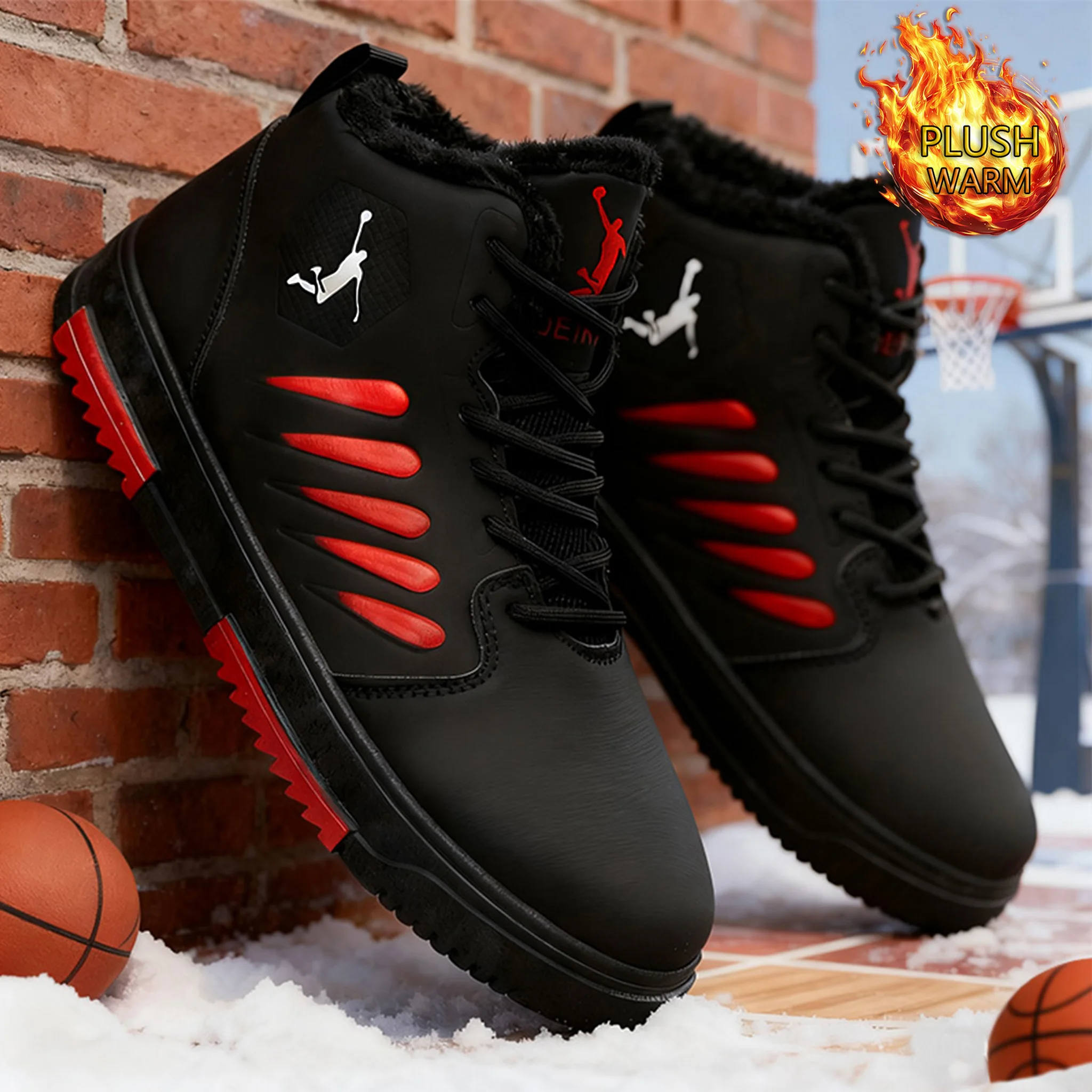 Men's Winter Snow Boots – Thick-lined, warm snow boots with a thick sole, suitable for hiking and mountaineering activities.
Men's Winter Snow Boots – Thick-lined, warm snow boots with a thick sole, suitable for hiking and mountaineering activities.