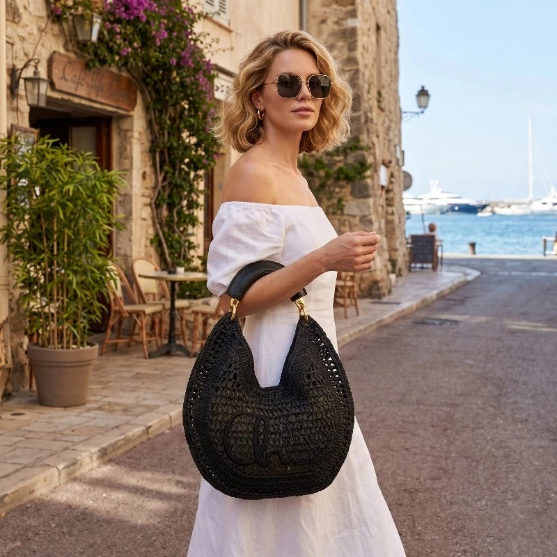 Summer Women Vintage Colorful Straw Woven Bag Polyester Large Capacity Underarm Shoulder Bag Casual Beach Travel Daily Handbag
Summer Women Vintage Colorful Straw Woven Bag Polyester Large Capacity Underarm Shoulder Bag Casual Beach Travel Daily Handbag