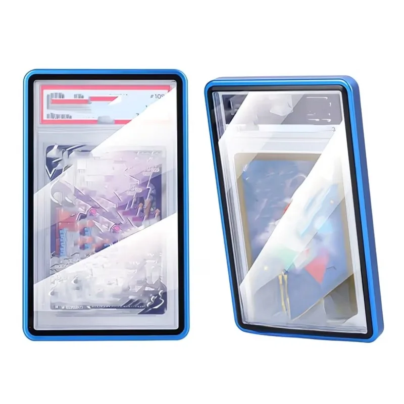 BGS Graded Card Protector 130PT Stackable Thick Slab Case with Double-Sided Magnetic Aluminum Frame, 3-Pack for Trading Cards TM
BGS Graded Card Protector 130PT Stackable Thick Slab Case with Double-Sided Magnetic Aluminum Frame, 3-Pack for Trading Cards TM