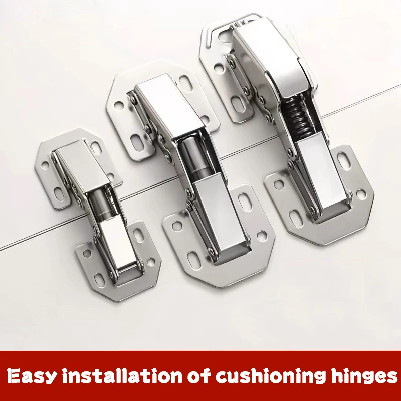 Hole-free cabinet door hinge spring hinge wardrobe hardware damping hydraulic buffer folding artifact
Hole-free cabinet door hinge spring hinge wardrobe hardware damping hydraulic buffer folding artifact