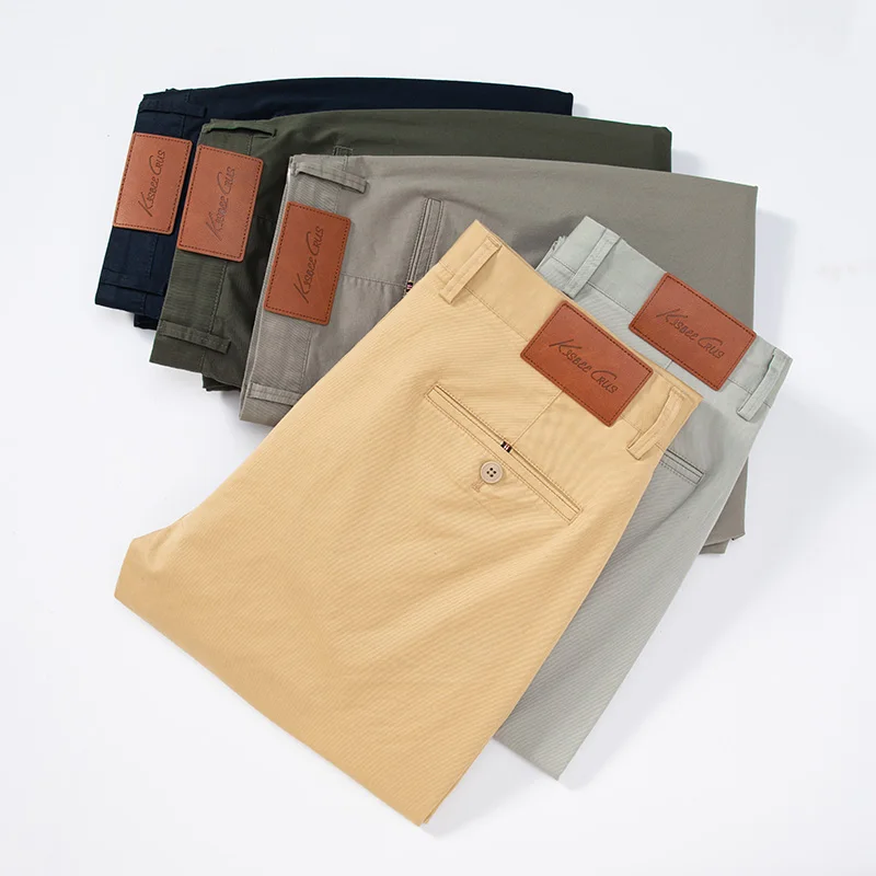 New Men's Business Casual Pants Fashion Straight Spring Summer Thin Office Trousers Cotton Breathable Stretch Korean Male Pants
New Men's Business Casual Pants Fashion Straight Spring Summer Thin Office Trousers Cotton Breathable Stretch Korean Male Pants