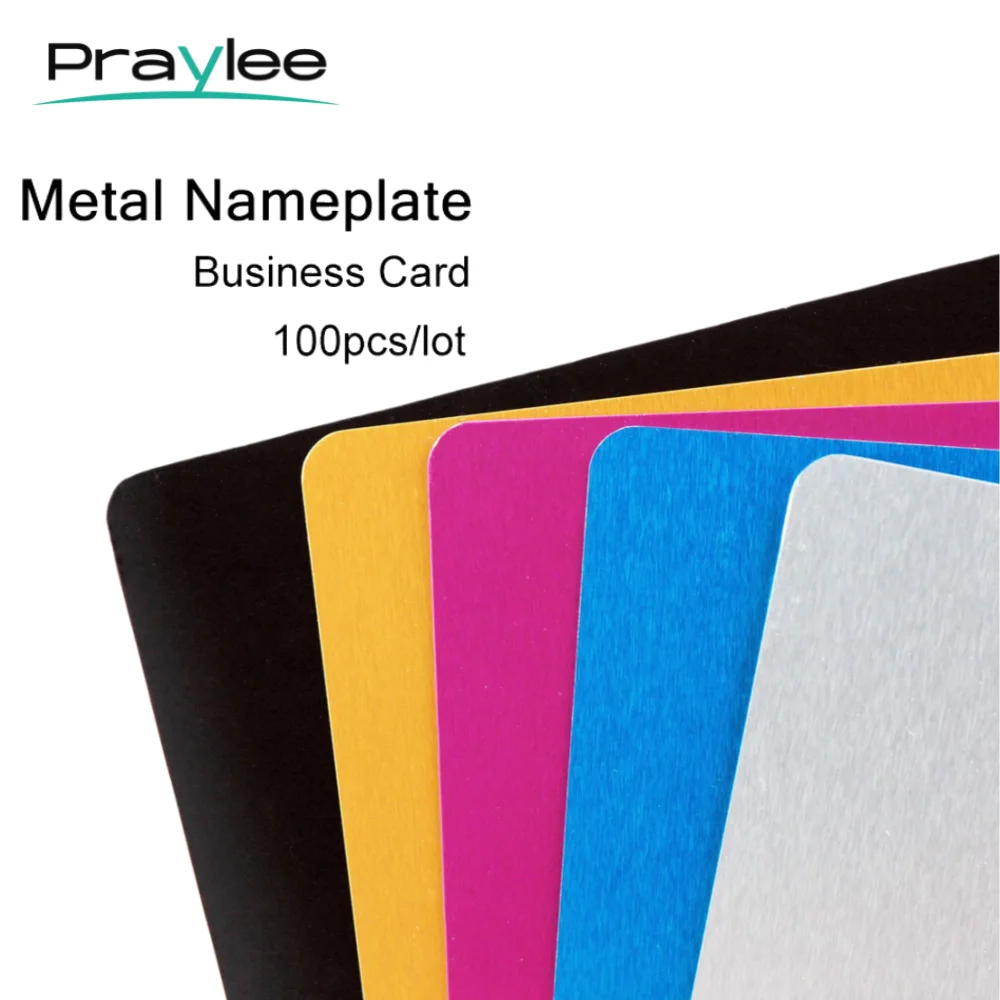 100 шт., гравировка из алюминиевого сплава, визитные карточки, металлические таблички, заготовки для изготовления на заказ, DIY лазерная маркировочная машина, тестовый материал
100 шт., гравировка из алюминиевого сплава, визитные карточки, металлические таблички, заготовки для изготовления на заказ, DIY лазерная маркировочная машина, тестовый материал