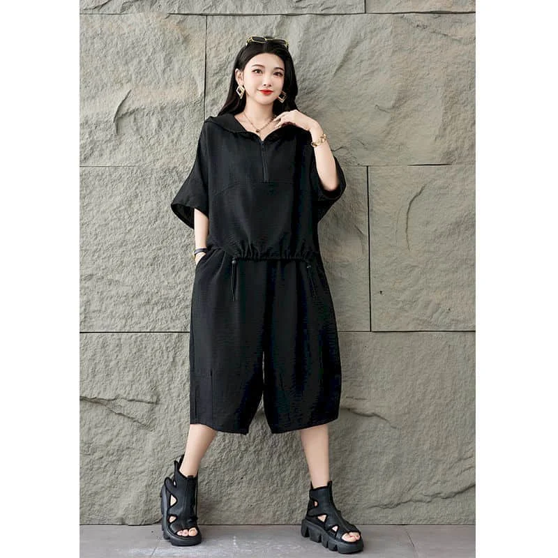 Shorts Sets Half Sleeve T-shirts and Sport Elastic Waist Pants Two Piece Sets Women Outfits Loose Fit Summer Clothing for Women
Shorts Sets Half Sleeve T-shirts and Sport Elastic Waist Pants Two Piece Sets Women Outfits Loose Fit Summer Clothing for Women