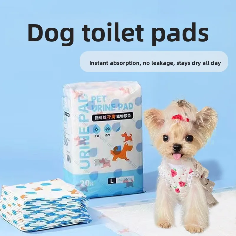 Thickened Pet Urinal Mat Dog Disposable Pee Pad Odor Eliminator Absorbent Toilet Training Pad Pet Supplies
Thickened Pet Urinal Mat Dog Disposable Pee Pad Odor Eliminator Absorbent Toilet Training Pad Pet Supplies