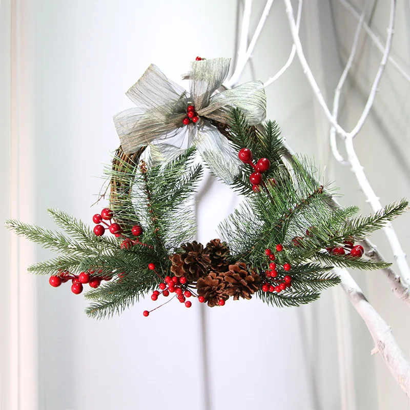 Xin butterfly Christmas ins Korean style net red green vine Christmas garland rattan hanging pendant home Christmas decoration
Xin butterfly Christmas ins Korean style net red green vine Christmas garland rattan hanging pendant home Christmas decoration