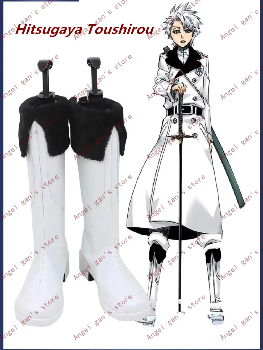 JP Anime Bleach Thousand-Year Blood War Hitsugaya Toushirou Cosplay Costume Shoes White Handmade Faux Leather Boots
JP Anime Bleach Thousand-Year Blood War Hitsugaya Toushirou Cosplay Costume Shoes White Handmade Faux Leather Boots