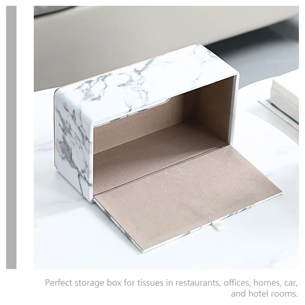 Luxury Tissue Box Cover Marbling Design Household Napkin Storage Holder For Office Bedroom Living Room Car Home
Luxury Tissue Box Cover Marbling Design Household Napkin Storage Holder For Office Bedroom Living Room Car Home