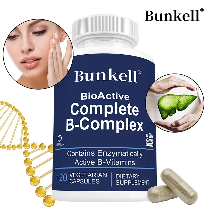 Bioactive Complete B Vitamins - Supports Heart, Brain & Nerves, Promotes Healthy Energy, Metabolism, Complete B Vitamins
Bioactive Complete B Vitamins - Supports Heart, Brain & Nerves, Promotes Healthy Energy, Metabolism, Complete B Vitamins