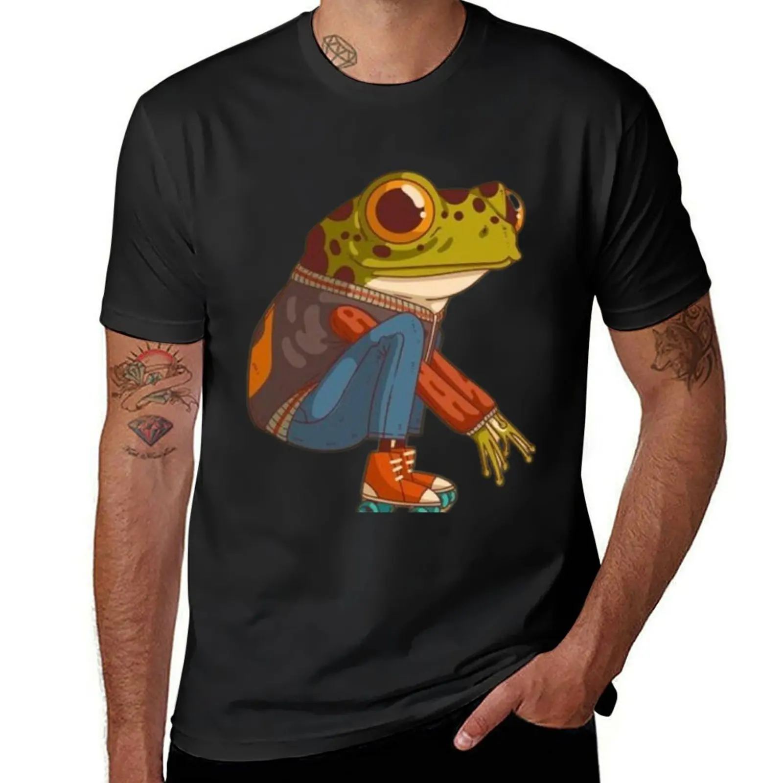 toad in clothes on roller skates T-Shirt tops T-shirts man sweat shirts graphic mens designer t shirt
toad in clothes on roller skates T-Shirt tops T-shirts man sweat shirts graphic mens designer t shirt