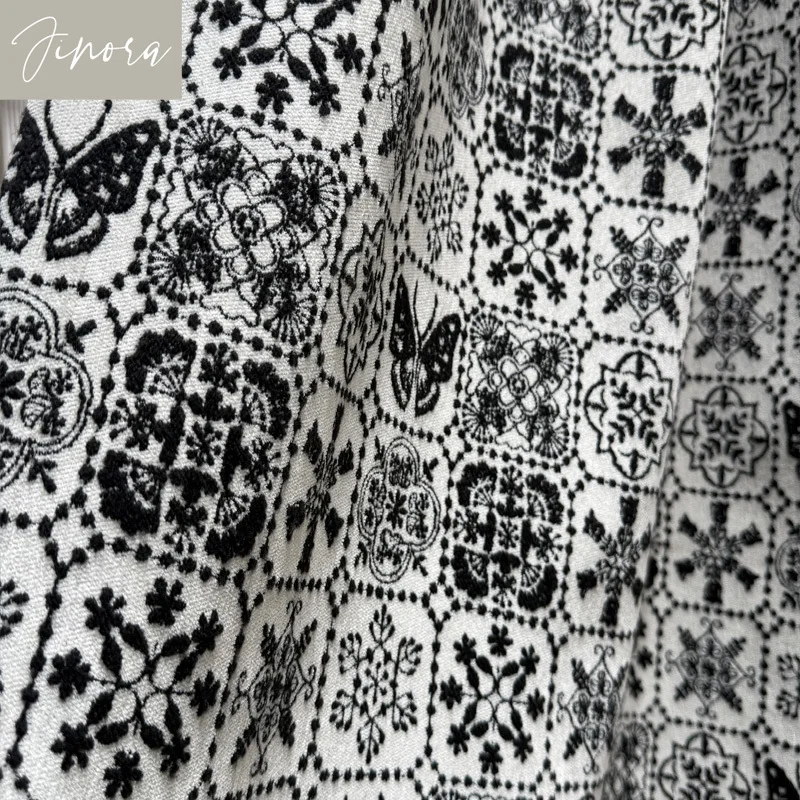 2025 New French Retro Cotton Blackout Curtains High-end Bedroom Light Luxury High-end Small Fragrance Style Black and White
2025 New French Retro Cotton Blackout Curtains High-end Bedroom Light Luxury High-end Small Fragrance Style Black and White