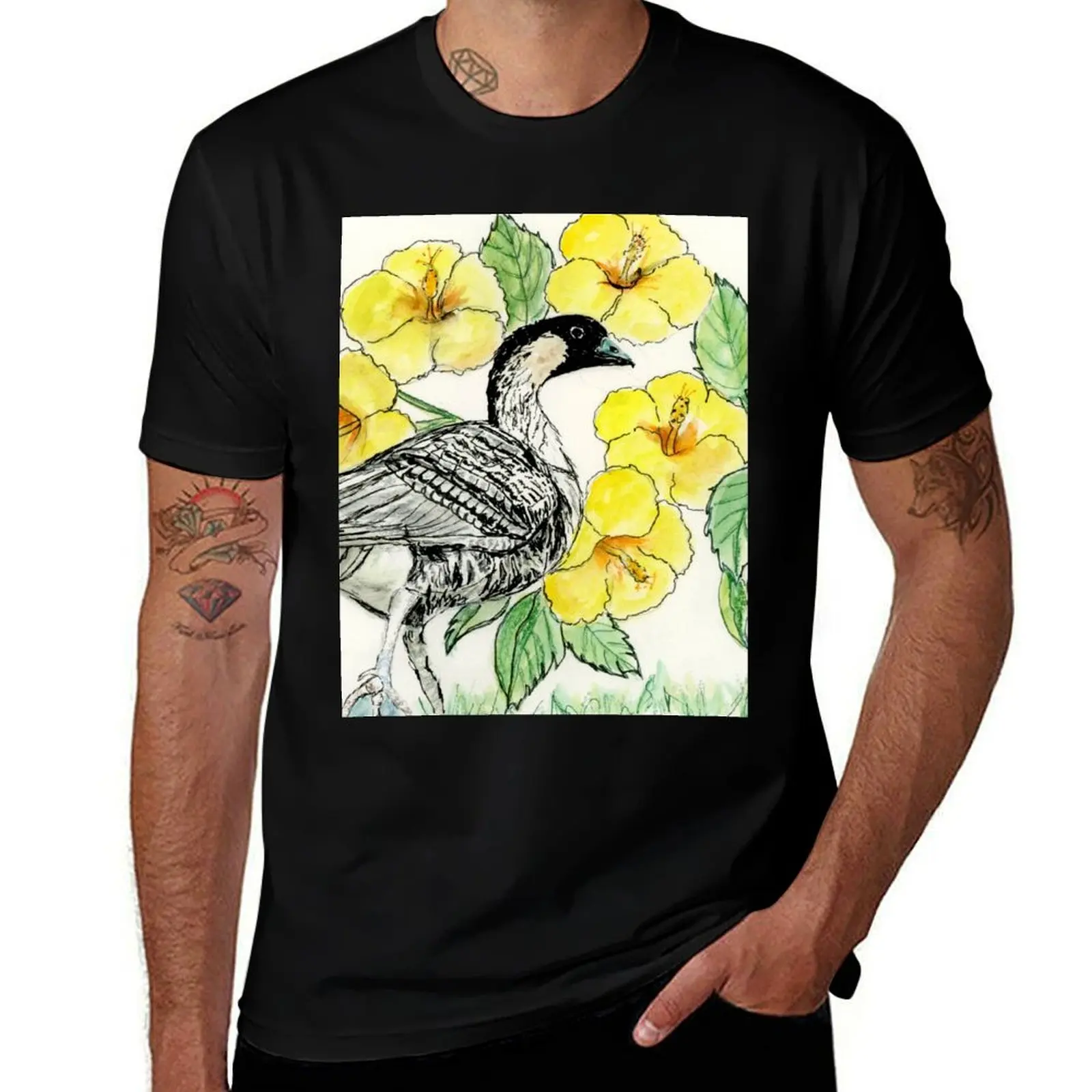 Hawaii State Bird and Flower T-Shirt t shirt man plain t shirt for man 100 percent cotton
Hawaii State Bird and Flower T-Shirt t shirt man plain t shirt for man 100 percent cotton