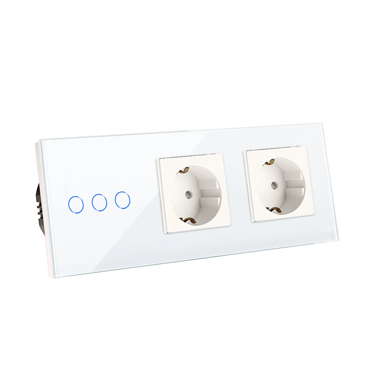 BingoelecEu Al Wall Socket 16a German Socket Tempered Glass Panel Doue Eu Socket German Plug
BingoelecEu Al Wall Socket 16a German Socket Tempered Glass Panel Doue Eu Socket German Plug