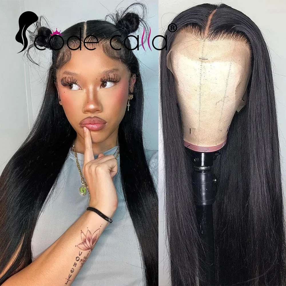 32 Inch Lace Front Wig Brazilian Bone Straight Human Hair Wig HD Transparent 13X4 Lace Frontal Wig 4x4 Closure Wigs for Women
32 Inch Lace Front Wig Brazilian Bone Straight Human Hair Wig HD Transparent 13X4 Lace Frontal Wig 4x4 Closure Wigs for Women
